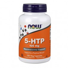 NOW Foods Suplemento 5-HTP 100 mg (120 Cápsulas)